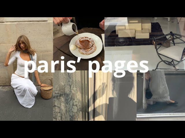 back with more of the same— slow Paris vlog, coffee and perspectives