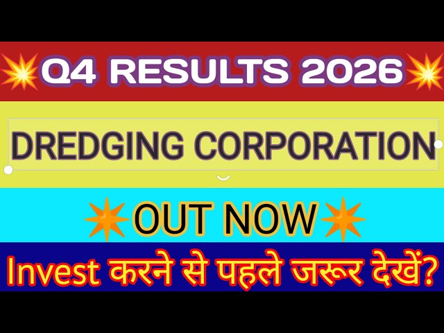 Dredging Corporation Q4 Results 2026 🔴 Dredging Corporation results 🔴 Dredging Corporation of India