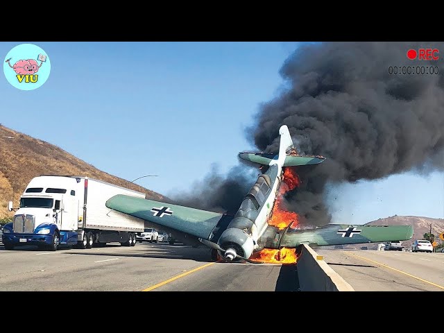 Extreme Dangerous Aviation Moments Caught On Camera #02