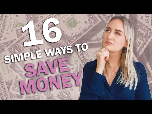 SAVE MONEY tips 2021: 16 easy ways to SAVE MORE each month!