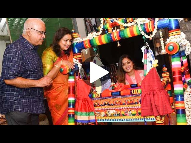 Meghana Raj Baby Tottilu Shastra Exclusive Video | Meghana raj Baby Tottilu Shastra Video  Kannadatv