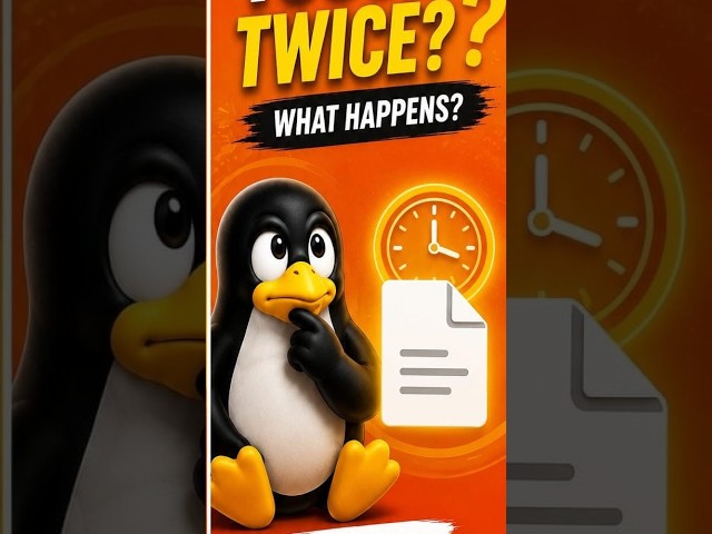 What Happens When You Run touch Twice? 🤔 | Linux #Shorts