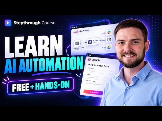 Learn AI Automation by Building - Free Ynteractive Course