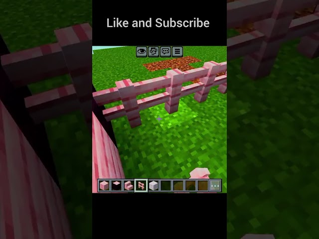 How to Build a Cozy Pink Cherry Blossom House in Minecraft! 🌸 (Easy Tutorial)