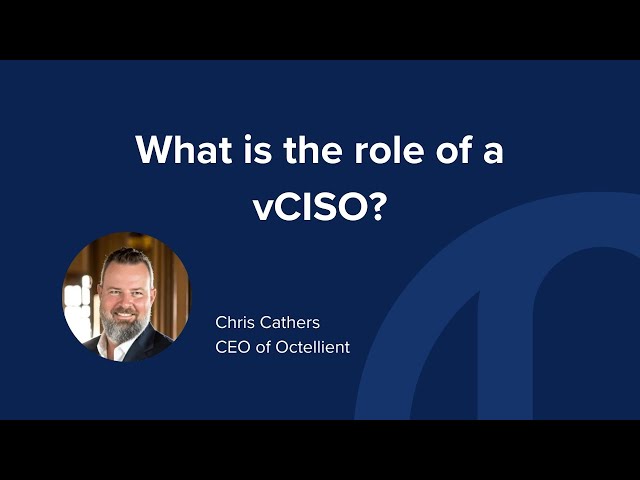 What is The Role of a vCISO?