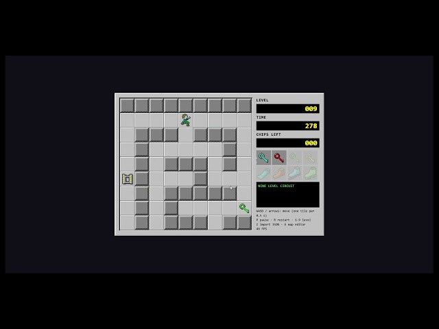 Chip's Challenge in HTML5 JavaScript (Updated Foundation)