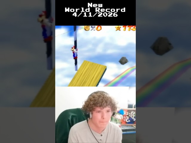 New Mario 64 world record is insane...