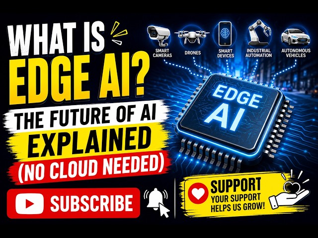 What is Edge AI? The Future of AI Explained(No Cloud Needed)