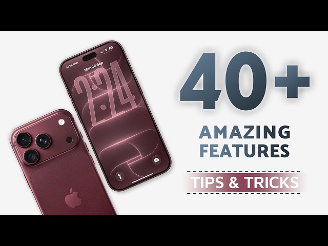 iPhone 18 Pro Tips & Tricks | 40+ Special Features - TechRJ