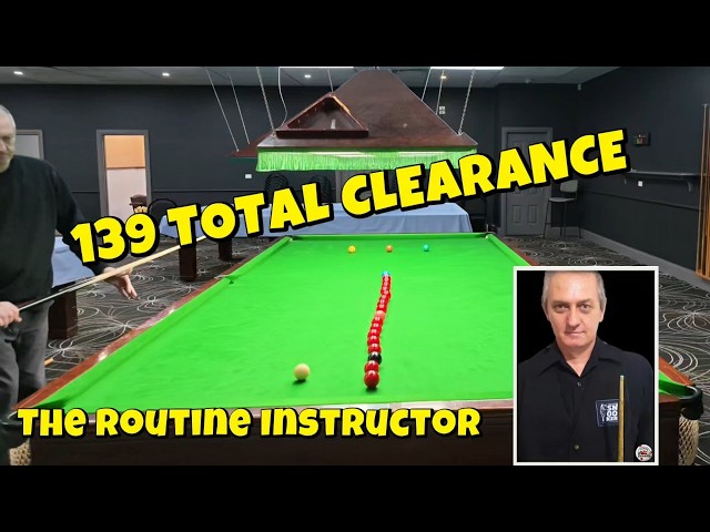 How to make a 139 break | Snooker Line Up