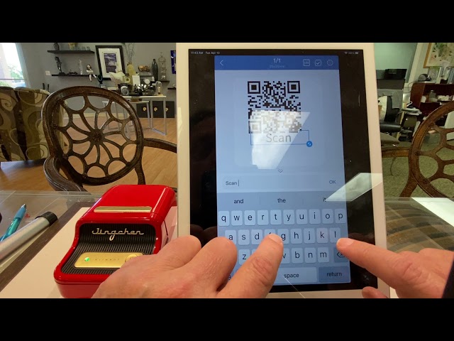 QR Codes with Niimbot Printer B21 B1 App