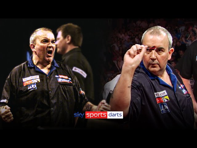 Phil Taylor's HISTORIC two nine-darters in ONE match! 🤯 | Premier League final 2010