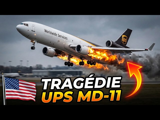 Pád letadla UPS krátce po vzletu😢🚨