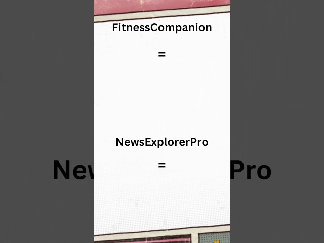 Fitness Companion
