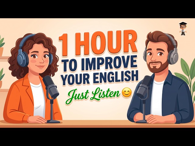 1 Hour to Improve Your English 😌 Real Life Conversations | Just Listen and Learn | English Podcast