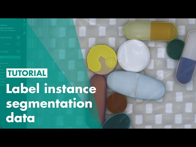Label instance segmentation data with the MVTec Deep Learning Tool