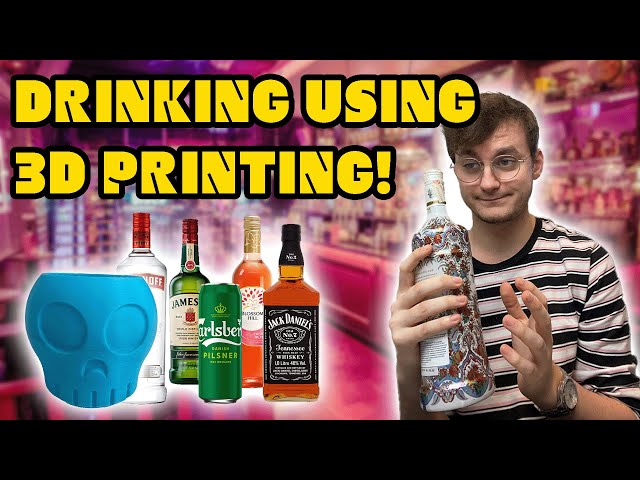 Get drunk using 3D printing!