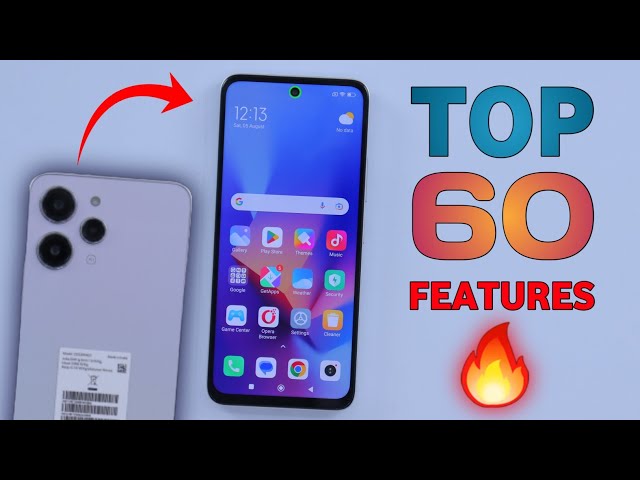 Redmi 12 5G Tips And Tricks - Top 60++ Hidden Features | Hindi-हिंदी