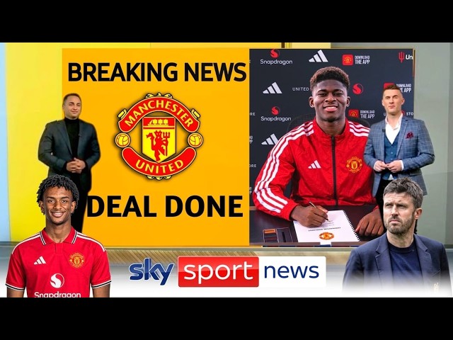 Exclusive!🤯 £180M World-class Deal Done?👀£45M Sensational LB Join Man Utd!✅ Rashford & Bruno Latest!