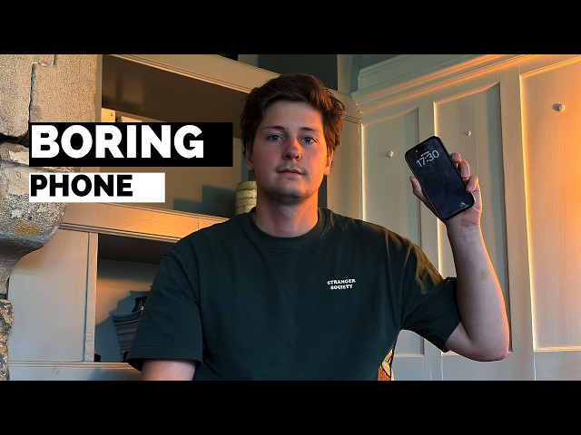 The Case for a Boring Phone as a Creative Person