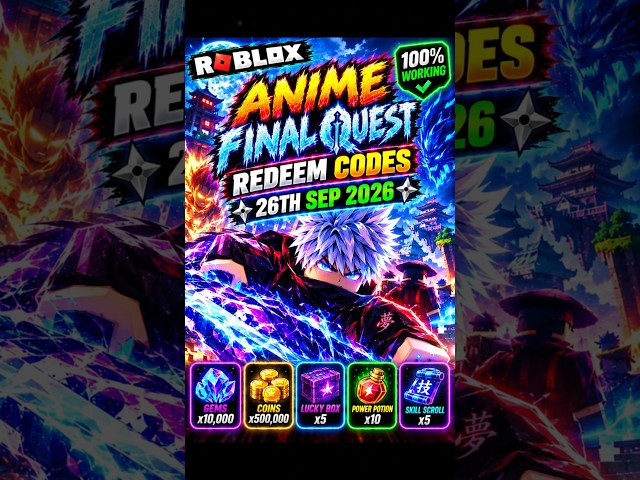 ALL NEW Anime Final Quest Codes | Anime Final Quest Redeem Codes