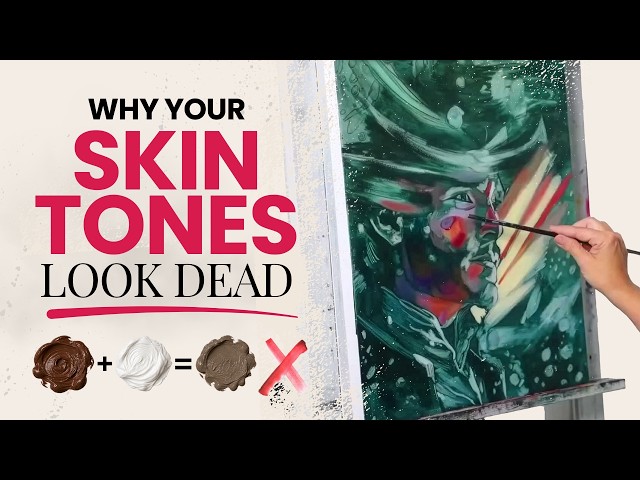 Brown + White Is a Corpse. Mix Skin Tones Like This Instead.