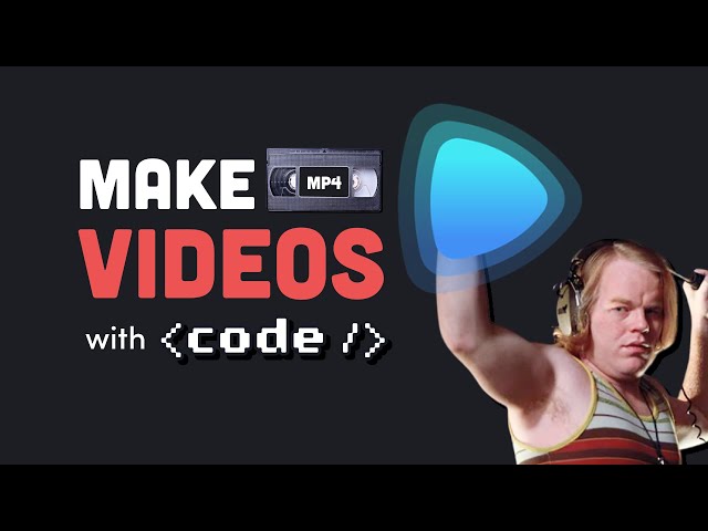 This video was made with code. But how?
