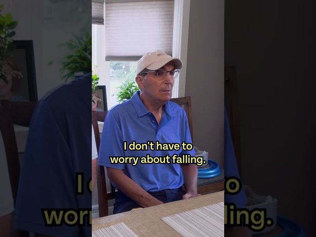 Lotus Ring Testimonial: Marc W., Independent Senior, Post-Hip Surgery/Fall Risk #accessibilitytech