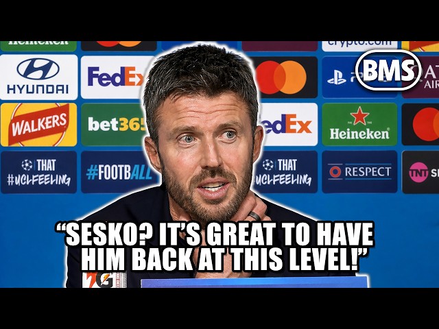 CARRICK: “THE FRONT THREE? IT'S NOT AN EASY DECISION!” 🤔 Man Utd 4-0 Sabah 🏆 Champions League