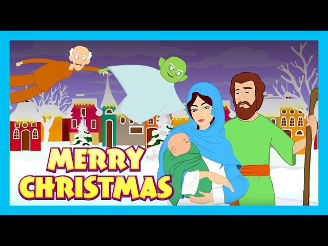 KIDS STORIES - The Christmas Story, Christmas Carol and The Lazy Girl || Storytelling By Tia & Tofu
