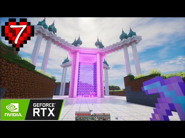 ULTRA REALISTIC MINECRAFT SURVIVAL RTX3090 PART 7 (JAVA EDITION)