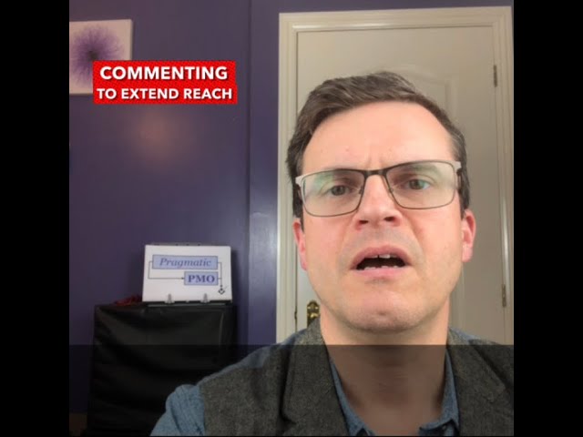 Commenting to extend reach