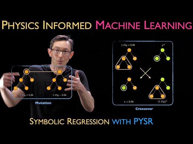 Python Symbolic Regression (PySR) [Physics Informed Machine Learning]