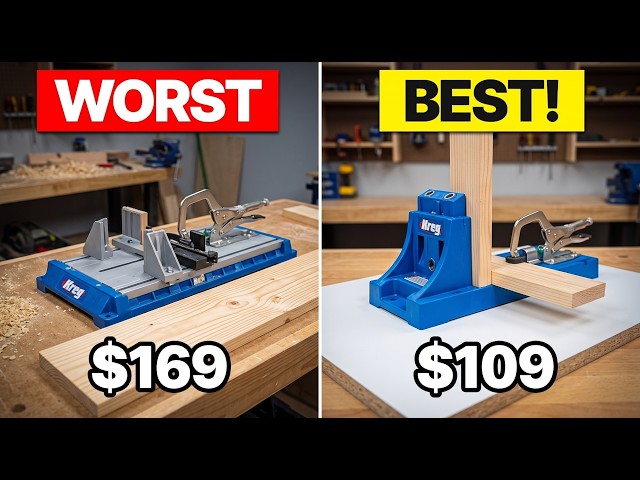 The BEST Pocket Hole Jigs I'd Buy in 2026