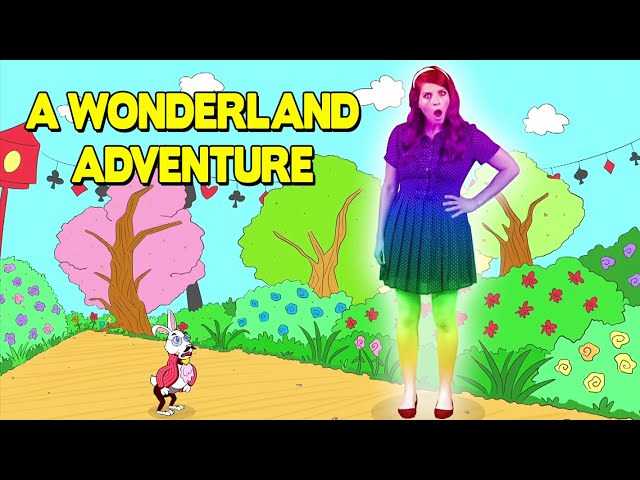A WONDERLAND ADVENTURE | Ms. Booksy's Bedtime Stories for Kids - FULL STORY!
