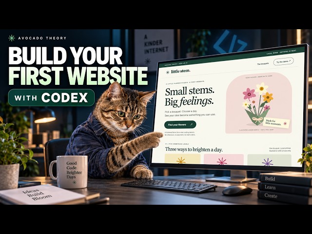 Vibe Coding with Codex: Set Up Your Tools and Build Your First Website