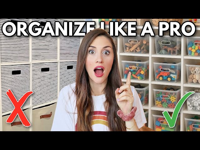 I Tried Organizing My Kids' Stuff Like A Professional Organizer