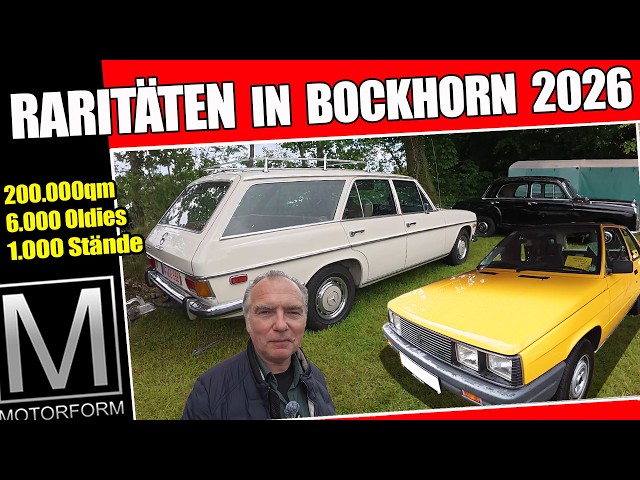 Rare CUSTOM BODIES at the 2026 Bockhorn Oldtimer Market