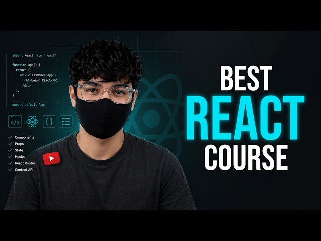 💻Best React js Course 2026 🔥 | Learn React JS From Scratch (Full Guide)