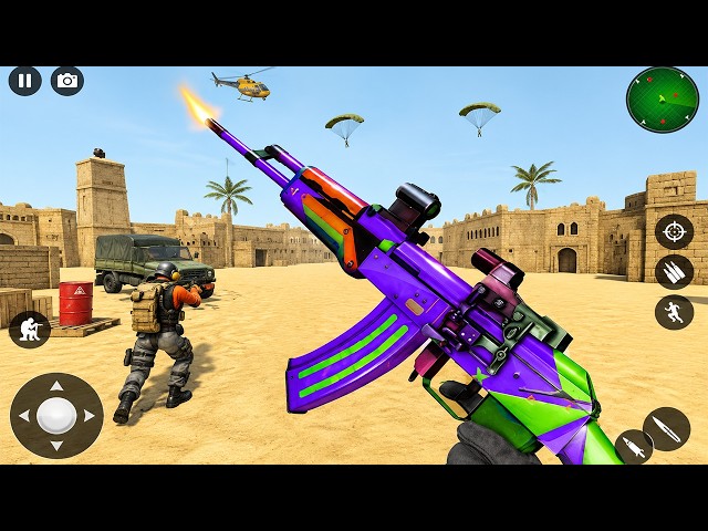 Real Commando Shooting Games - Banduk Wala Game _ Android GamePlay