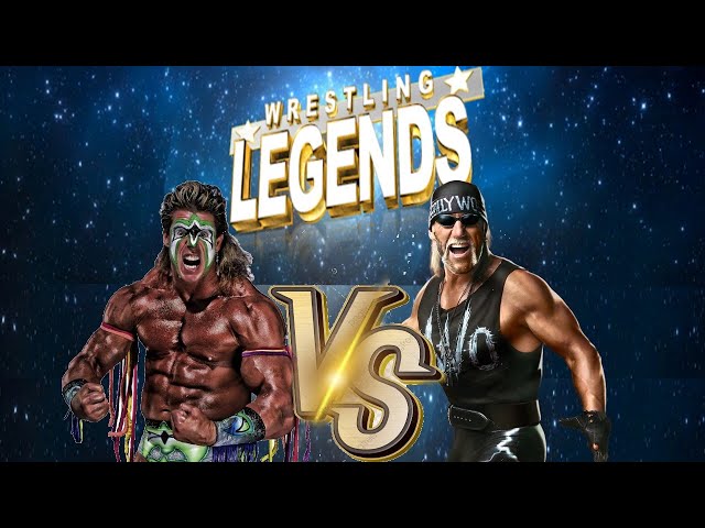 Red Rooster & Bugsyboy's Wrestling Legends Mod Matches Ultimate Warrior vs Hollywood Hulk Hogan