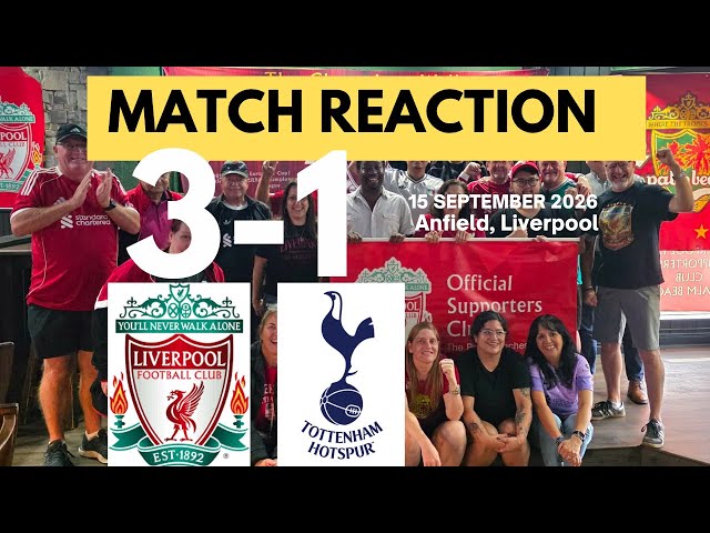 LIVERPOOL VS TOTTENHAM HOTSPUR | A. MAC ALLISTER & C. GAKPO SCORE | SZOBOSZLAI SCORES SCREAMER GOAL
