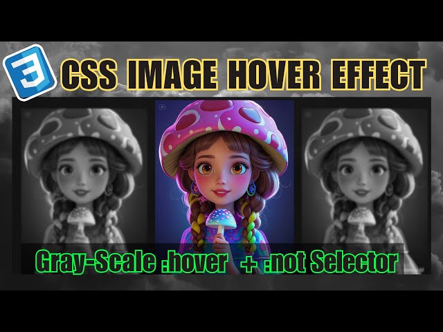 Pro CSS: Grayscale Blur Image Hover Effect with Not & Hover Selectors