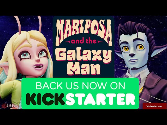 Mariposa and the Galaxy Man KICKSTARTER LAUNCH TRAILER