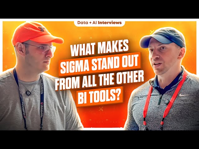 Databricks AI/BI Reporting Suite + Sigma For Easy Data Analysis, AI, and More - Interview With Sigma