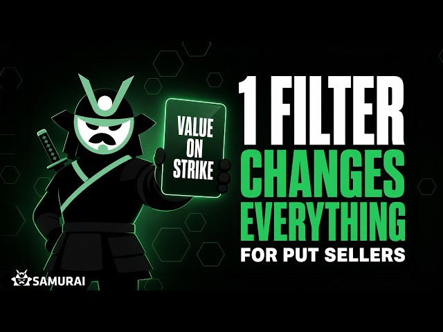 Option Samurai Tutorial: The 1 Filter Put Sellers Are Missing
