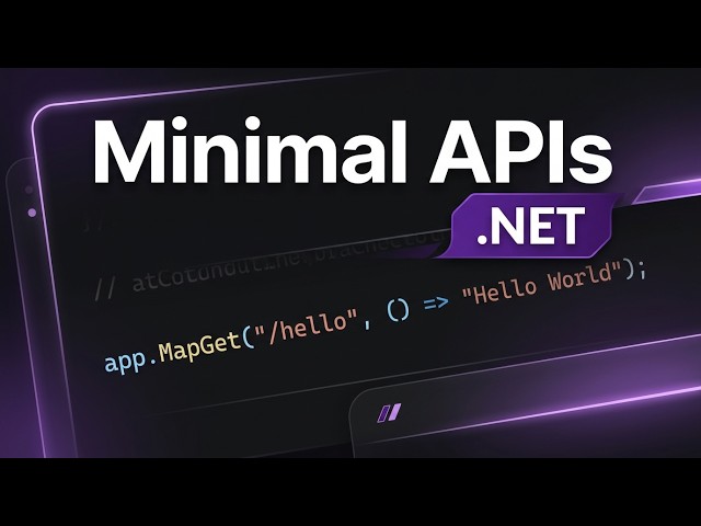 Building REST APIs with .NET Minimal API | Complete Tutorial