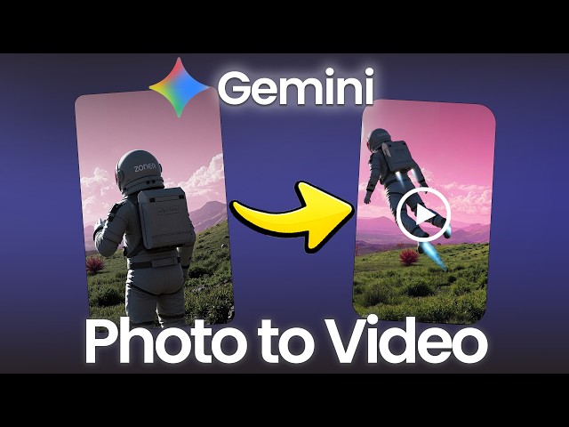 Turn any Photo into Video with Gemini AI