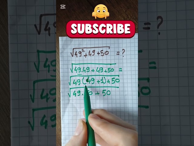 ​"Can You Solve This Square Root Math Challenge? 📐✨"