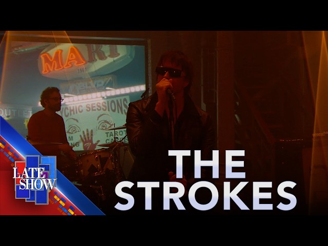 “Falling Out Of Love” - The Strokes (LIVE on The Late Show)